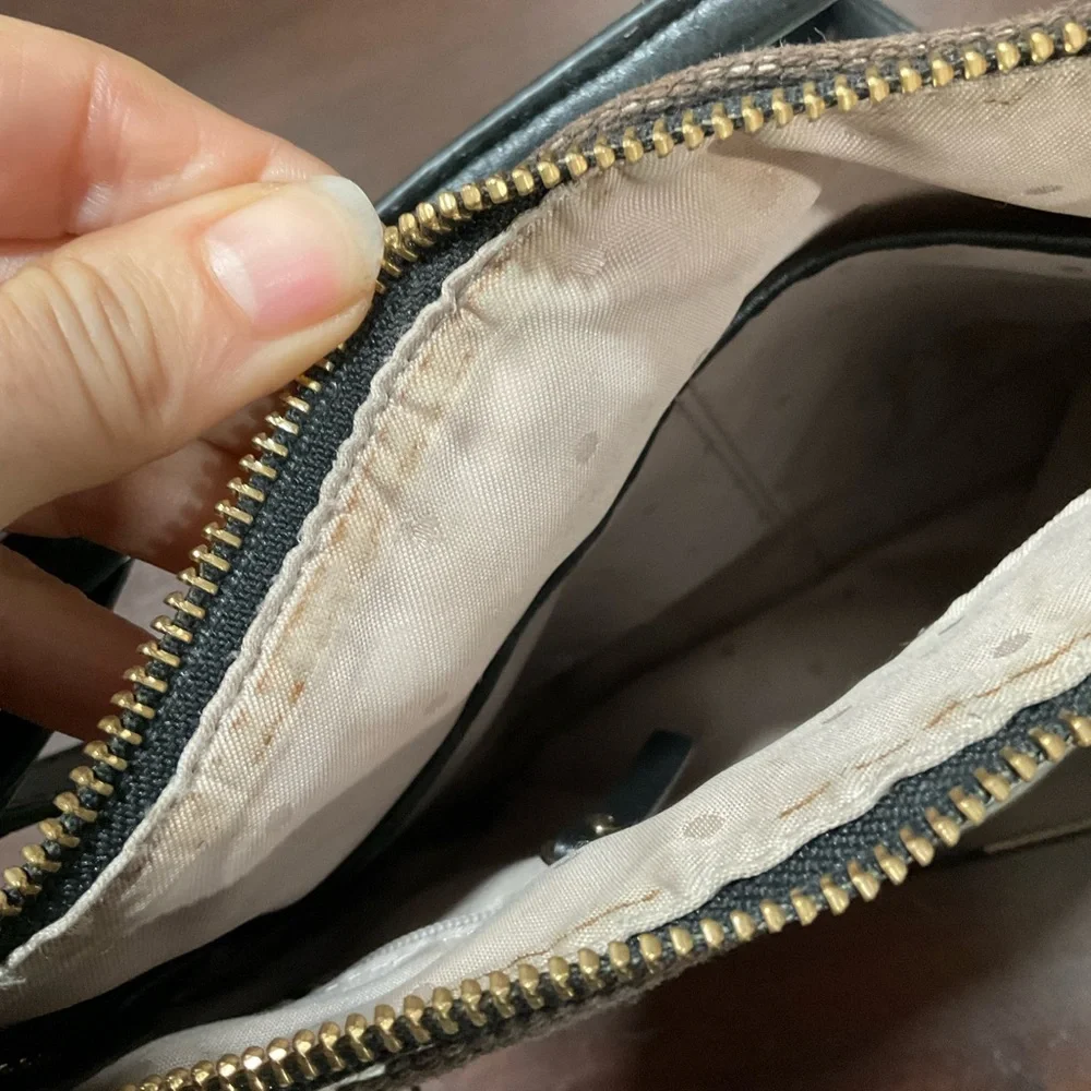 KATE‎ SPADE COBBLE HILL STRIPE SHOULDER BAG